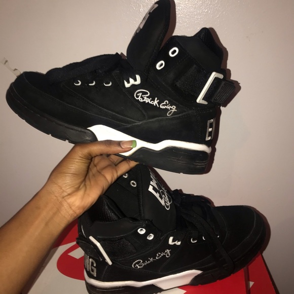PATRICK EWING 33 Hi-BLACK SUEDE OG - Picture 2 of 5